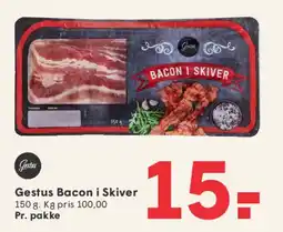 SPAR Gestus Bacon i Skiver tilbud