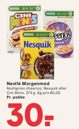 SPAR Nestlé Morgenmad tilbud