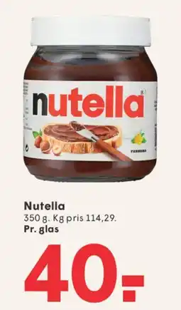 SPAR Nutella tilbud