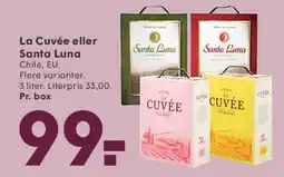 SPAR La Cuvée eller Santa Luna tilbud