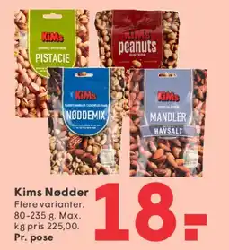 SPAR Kims Nødder tilbud