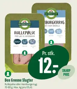 Min Købmand Rullepølse / Hamburgerryg tilbud