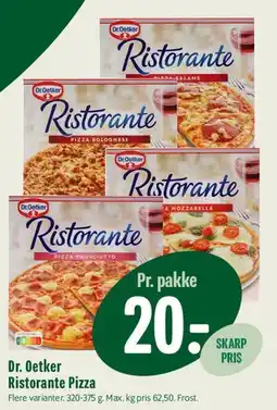 Min Købmand Dr. Oetker Ristorante Pizza tilbud