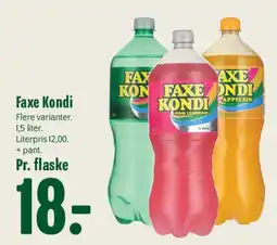 Min Købmand Faxe Kondi tilbud