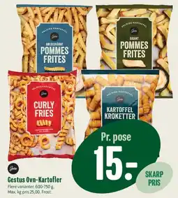 Min Købmand Gestus Ovn-Kartofler tilbud