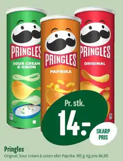 Min Købmand Pringles tilbud