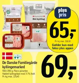 Føtex De Danske Familiegårde kylling tilbud