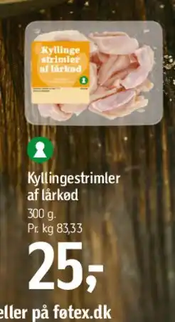 Føtex Kyllingestrimler af fjerkræ tilbud