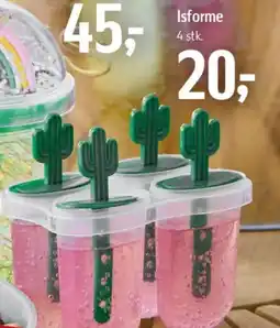 Føtex Isforme 4 stk. tilbud