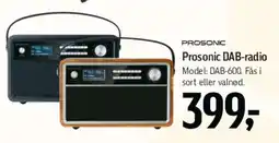 Føtex Prosonic DAB-radio (DAB-600) tilbud