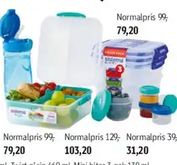 Føtex Sistema opbevaringsbokse tilbud