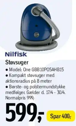 Føtex Nilfisk støvsuger tilbud