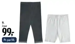 Føtex Cykelshorts eller 3/4 leggings (B) tilbud