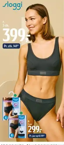 Føtex Sloggi Double Comfort BH (3 stk.) tilbud