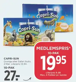 MENY Capri-Sun 10-pak tilbud