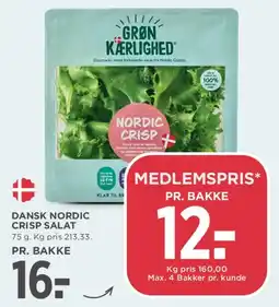 MENY DANSK NORDIC CRISP SALAT tilbud