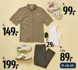 Føtex Skjorte, Sneakers, Tørklæde, Hårpynt, top eller leggings tilbud