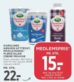 MENY KAROLINES KØKKEN tilbud