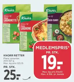 MENY Knorr Retter tilbud