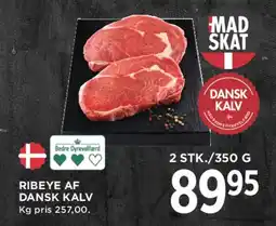 MENY Ribeye af Dansk Kalv tilbud