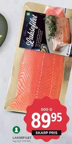 MENY Laksefilet tilbud