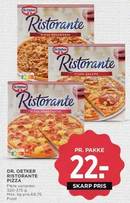 MENY Dr. Oetker Ristorante Pizza tilbud