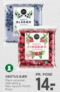 MENY Gestus Bær tilbud