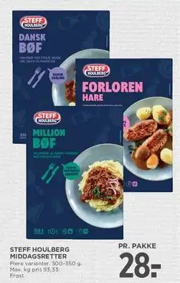 MENY STEFF HOULBERG MIDDAGSRETTER tilbud