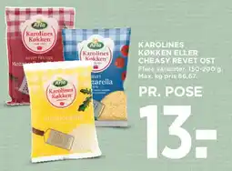 MENY Karolines Køkken / Cheasy revet ost tilbud