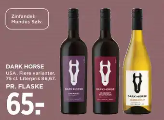 MENY Dark Horse tilbud