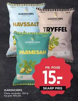 MENY Gårdschips tilbud