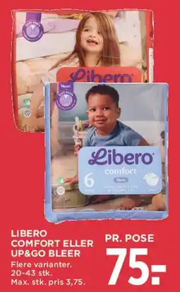 MENY Libero Comfort eller Up&Go bleer tilbud