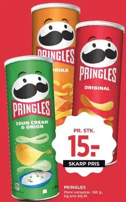 MENY Pringles tilbud