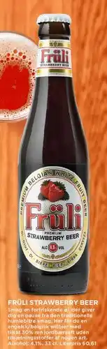 MENY FRÜLI STRAWBERRY BEER tilbud