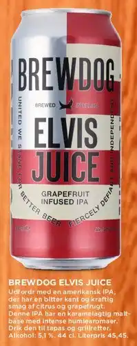 MENY BREWDOG ELVIS JUICE tilbud