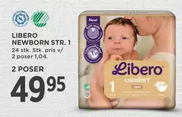 MENY Libero Newborn Str. 1 tilbud