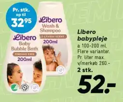 Bilka LIBERO Babypleje tilbud