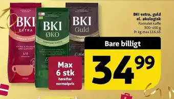Løvbjerg BKI Extra, guld el. økologisk tilbud