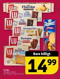 Løvbjerg LU Kiks tilbud