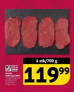 Løvbjerg Danske kødkvæg bøffer tilbud
