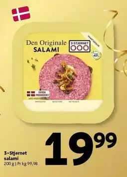 Løvbjerg 3-Stjernet salami tilbud