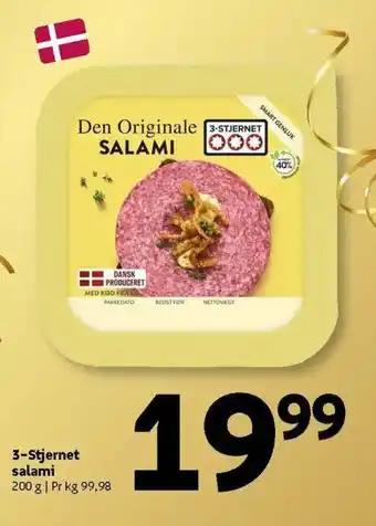Løvbjerg 3-Stjernet salami tilbud