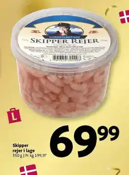 Løvbjerg SKIPPER REJER I lage tilbud