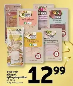 Løvbjerg 3-STJERNET Pålæg el. kyllingebrystfillet tilbud