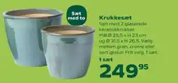 Kvickly Krukkesæt tilbud