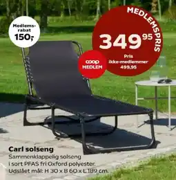Kvickly Carl solseng tilbud