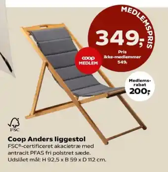 Coop anders liggestol