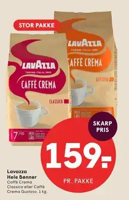 SPAR Lavazza Hele Bønner tilbud