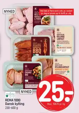 REMA 1000 REMA 1000 Dansk kylling tilbud