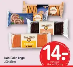REMA 1000 Dan Cake kage tilbud